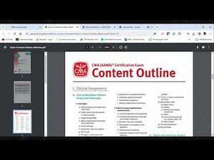 CMA, RMA, and CCMA Test Plans