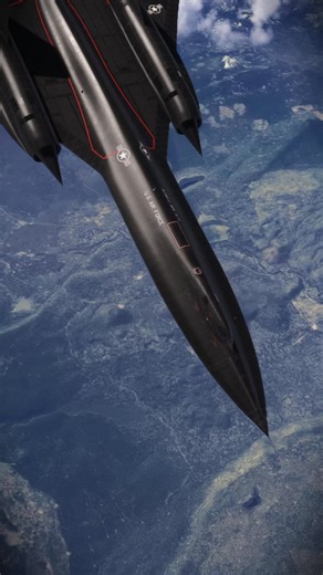 Witness the SR-71 Blackbird fly at the speed of sound, Mach 2, showcasing its unmatched aerodynamic prowess. A true marvel of engineering taking to the skies! #SR71Blackbird #SpeedLegend #AviationGeeks #Mach2Flight | GameboyRed