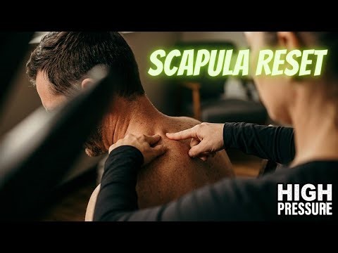 MOST AGGRESSIVE CHAIR RESET! 🔥 High Pressure Head & Shoulder Blade Massage