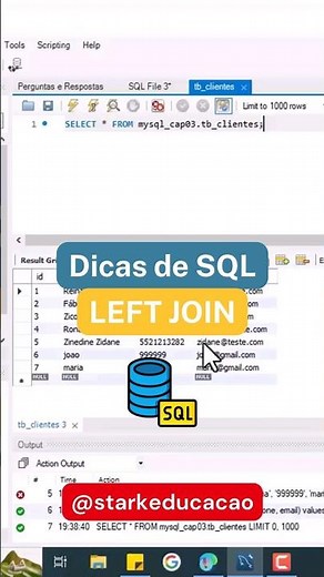 SQL - Como usar o LEFT JOIN | #sql