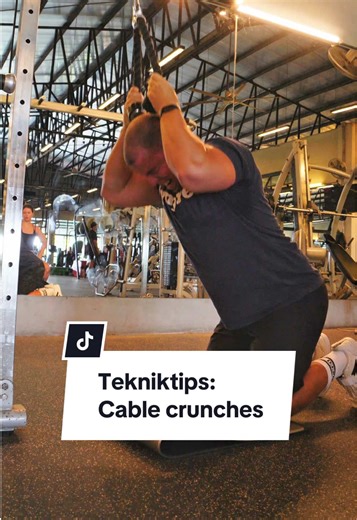 Master Cable Crunches for Stronger Abs