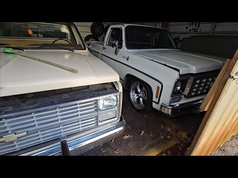 My 78 C10 is in this video! Going thru C10 parts that I SCORED at K&K Salvage Junkyard for 1979 C10!