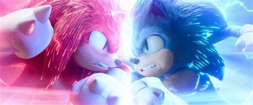 I've noticed that in the first movie Jim Carrey didn't interrupt as much during important moments, I mean, why the hell does the fight need a stupid joke of him reacting to it, or that scene in the Ark?