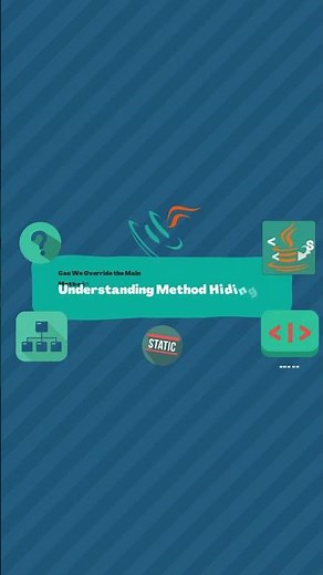 Can We Override Static Methods in Java? Java Interview Trick Question 🔥 #coding #programming #java