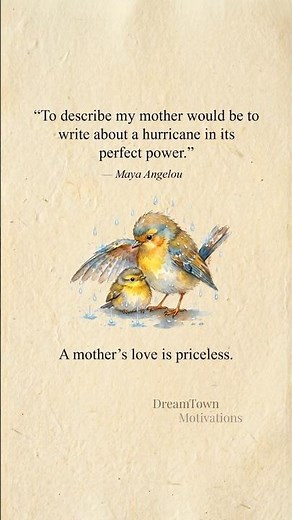 The Power of a Mother’s Love 🤍 Inspirational Quote #dreamtownmotivations