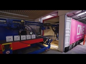 Automatic box unloading