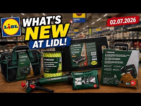 NEW LIDL MIDDLE AISLE FINDS UK | Parkside Special Buys & Weekly Offers | July 2026