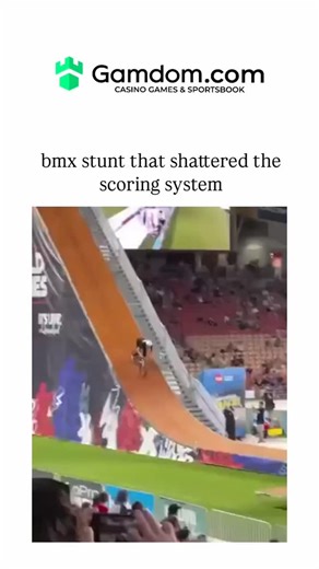 digital on Instagram: "The Instagram reel shares a viral video of Australian BMX rider Ryan Williams performing the world's first front bike flip barspin on a 72-foot quarter-pipe at the Nitro World Games, achieving unanimous perfect 100 scores from judges and surpassing the event's maximum. Williams' seamless dismount, where he kicks the bike away while it rolls to a stop, has sparked enthusiastic replies praising its style, contributing to the clip's 145,000 likes and nearly 10 million views. 