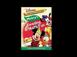 Sneak Peeks from "Disney Learning Adventures: Mickey's Reading & Math Fun" 2005 DVD