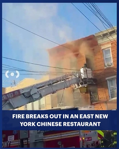 RESTAURANT FIRE: Fire officials say a fire broke out in a Chinese restaurant in East New York. - https://tinyurl.com/nd9wuc87 | News 12 Brooklyn
