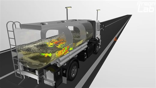 Tanker Brakes: Visualizing Fluid Dynamics with PreonLab | Ray Chaney posted on the topic | LinkedIn