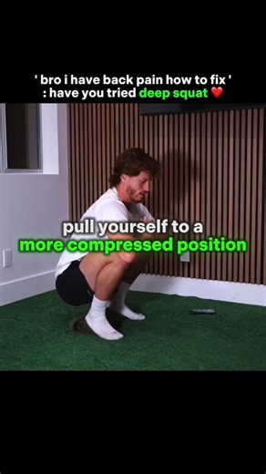 Deep Squat Tutorial, fix years of back pain 🤯 ‪@lowbackability‬