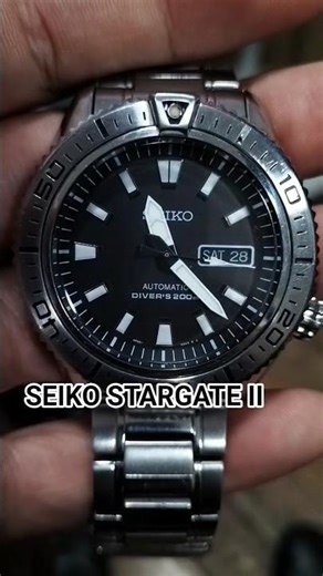 Seiko Stargate II. #seiko #diverswatch