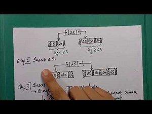 Constructing a B+ Tree with an Odd Branching Factor or order - Data Structures and Database (DBMS)