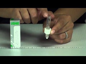 BulbAmerica.com Reviews the USHIO JCV 120V 60W GSN E11 Halogen Lamp