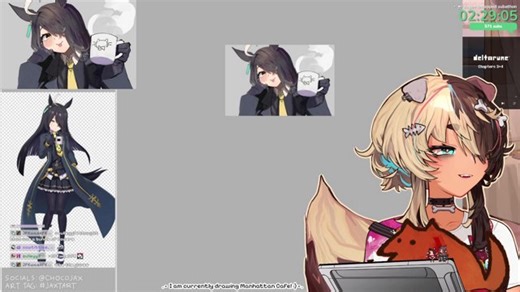 🎨 manhattan cafe ➳ @chocojax ➳ ☕ day 10