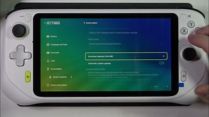 How To Check For System Updates on Logitech G Cloud