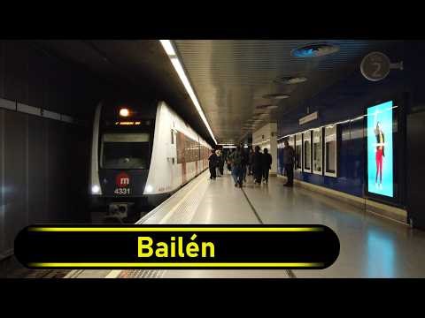 Metro Station Bailén - Valencia 🇪🇸 - Walkthrough 🚶