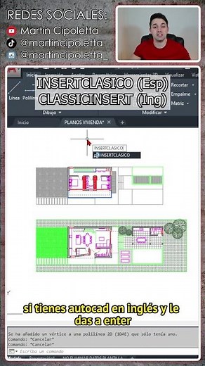 👍 Cómo abrir el MENÚ CLÁSICO de inserción en AutoCAD
