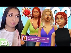 BAGARRE ET ANNIVERSAIRE DES JUMELLES ! *100 baby challenge* | SIMS 4