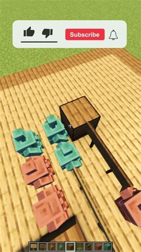 SNOOKER TABLE BUILD FOR YOUR MINECRAFT WORLD | #minecraft #subscribe #shorts #viral | Weizy