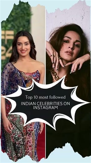 Top 10 Most Followed Indian Celebrities on Instagram📱🔥||