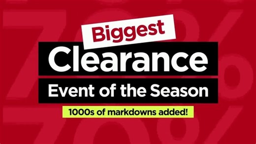 Kohl's Biggest Clearance Event TV Spot, 'Save Up to 70% on Must-Haves'