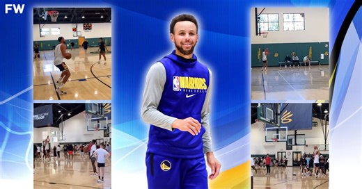 Incredibly Difficult Shooting Practice Shows Why Stephen Curry Is The Greatest Shooter Ever - Fadeaway World