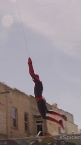 4.8K views · 85 reactions | Swinging like Spider-Man in real life Behind the Scenes. | Ronnie Street Stunts | Facebook