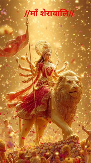 🚩 Jai Mata Di! Maa Durga Status Video 🔱 #shorths #navratri