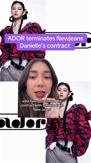 ADOR terminating Danielle’s contract - what do you think of it? #newjeans #newjeansdanielle #danielleador