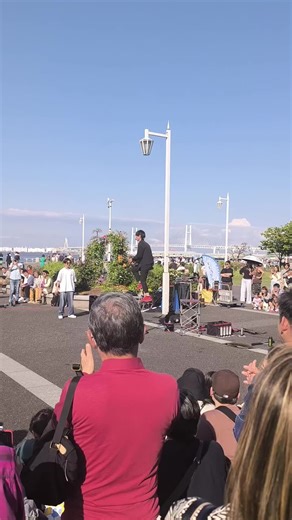 横浜赤レンガ倉庫での映画祭イベント参加