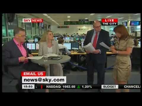 Kay Burley Sexy Silk Slit Mini Dress Slow Motion UK MILF