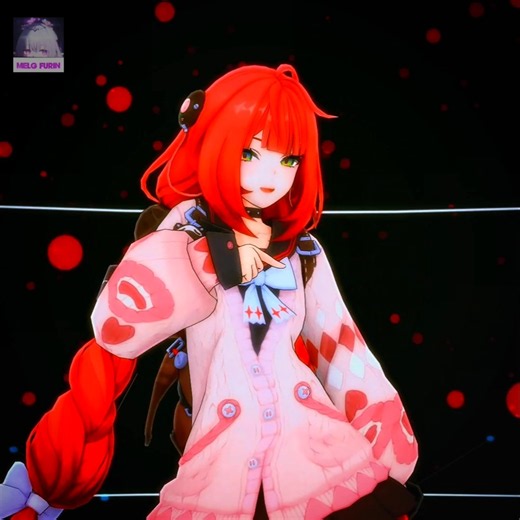 Yuzuha Ukinami ♥️🦝 YENA Catch Catch #yuzuha #zenlesszonezero #ゼンゼロ#mmd #shortsfeed #shorts