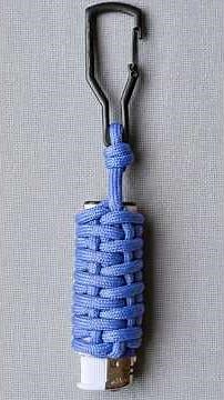 The Smartest Lighter Knot Ever! 🔥 Easy DIY Paracord Trick in 60 Seconds