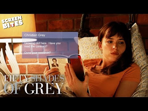 The Relationship Contract | Fifty Shades Of Grey (2015) | Screen Bites