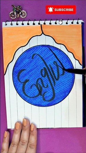 English Subject Front Page Design | Cute Notebook Decoration |Easy Aesthetic Cover Page Idea #shorts