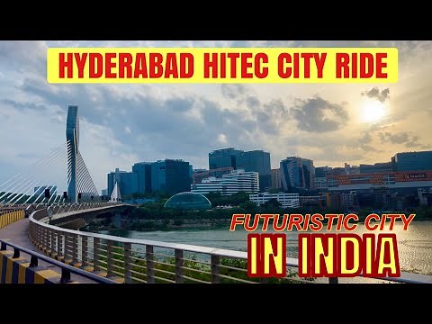 Hitec City Hyderabad 2026 | Sattva Knowledge IT Park | Hi-Tech City Drive | Knowledge City 4k video
