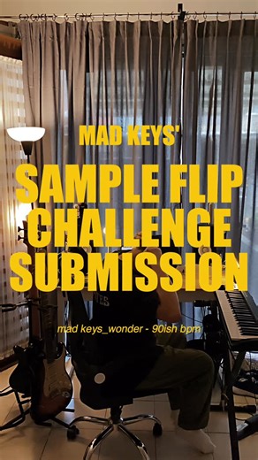 Fathan Maulana on Instagram: "MAD KEYS // SAMPLE FLIP ENTRY sample: “mad keys_wonder - 90ish bpm” pack: “FREE 99 PACK” #THERECOMPOSITION —— Fathan Maulana @madkeys_"