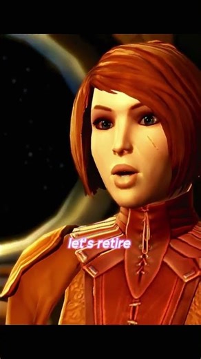 Companion flirts with Jedi 😮 #swtor #swtor