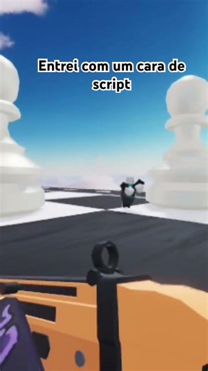 Entrei com um cara de script