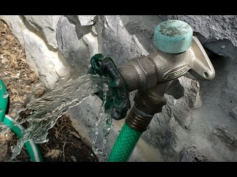 DIY: Leaking Exterior Faucet Repair | Style Prier C-144