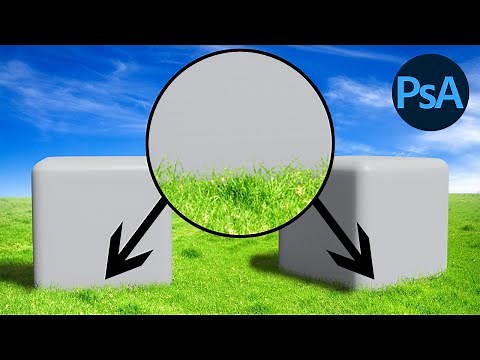 how to add grass over object in photoshop - Photoshop Art