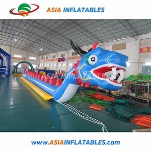 New Style Inflatable Dragon Boat, Inflatable Banana Boat Tube, Inflatable Towable Dragon
