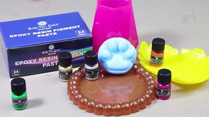 24 Pigment Pastes for Epoxy Resin Jars Set - Opaque Resin Pigment - Solid Epoxy Resin Dye - Mica Powder Paste - Epoxy Color