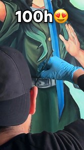 3M views · 122K reactions | 1 hour vs 100 hour Muichiro Painting… | SMArtProjects | Facebook