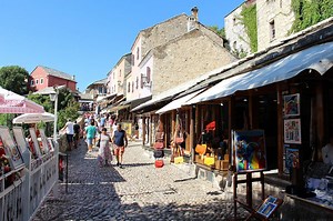 Old Bazar Kujundziluk in Mostar, Bosnia-Herzegovina