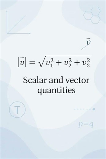 Scalar And Vector Quantities Explained! 🔬 #Shorts