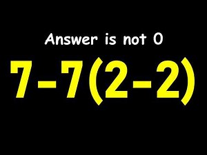 This Simple Math Mistake Fools Everyone!