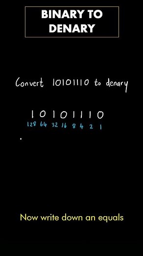 Binary to decimal in less than a minute